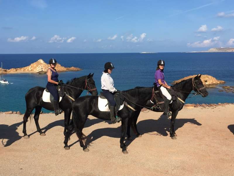 equestrian vacation Minorca