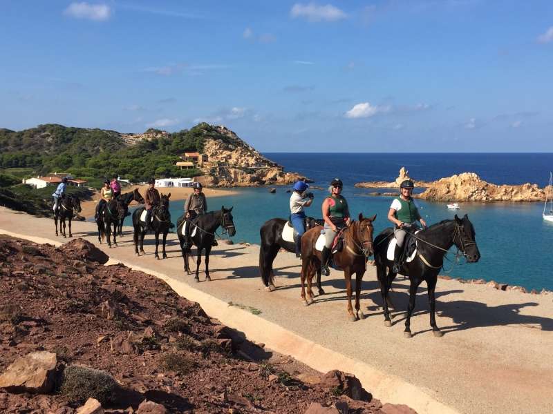 week horseback ride in Minorca