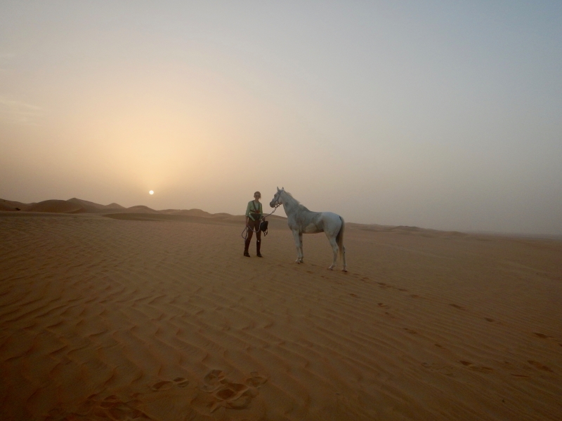 equestrian vacation in Oman