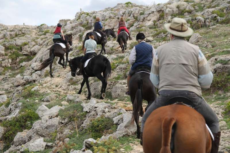 week equestrian holiday in Minorca