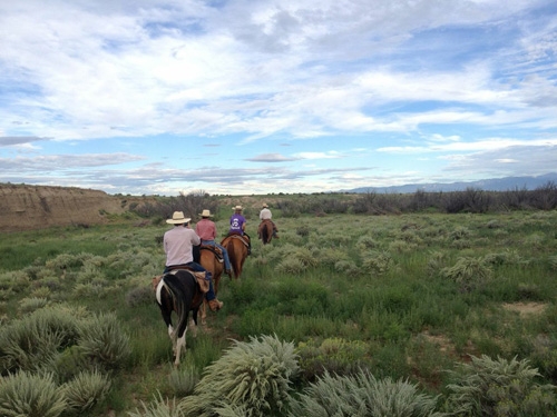 randonnee a cheval ouest etats unis