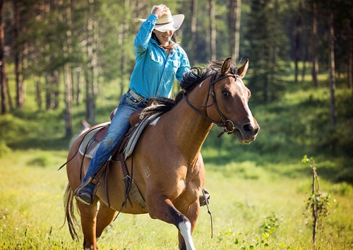 rando à cheval Canada