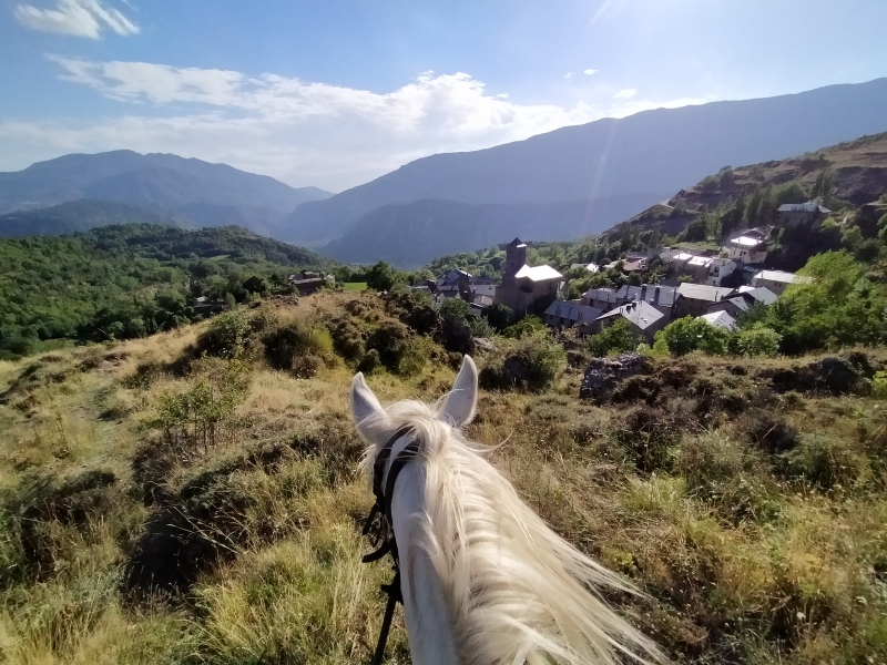 horseback trail ride in spain