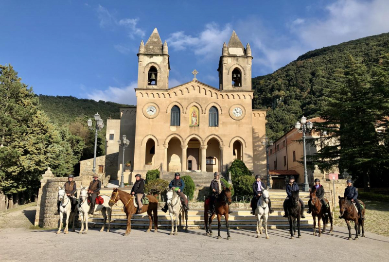Randonnée à cheval en Sicile