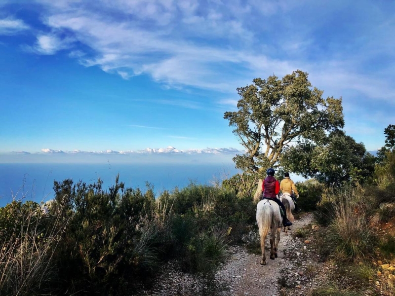 Inn to Inn trail ride in sicily