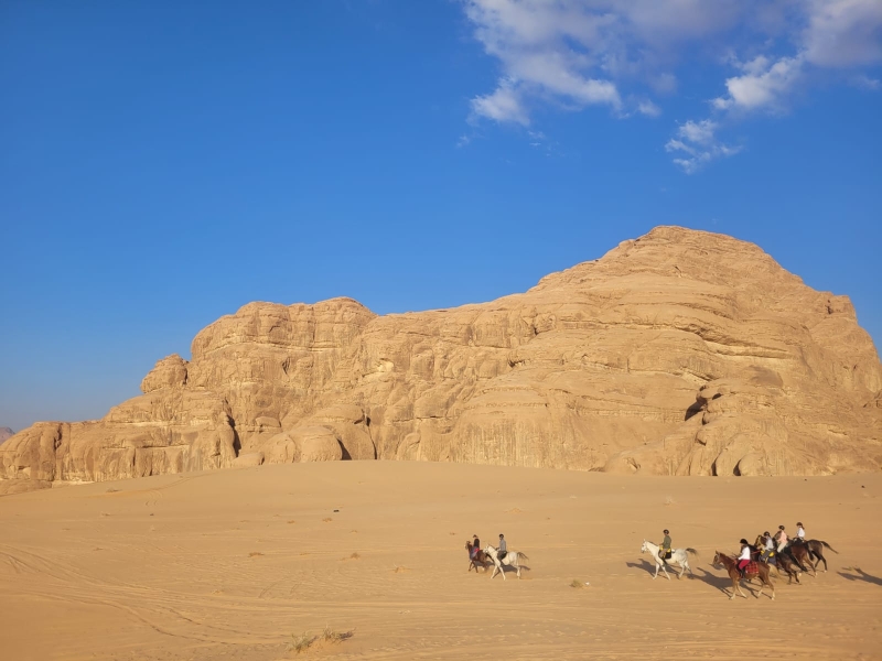 horseback riding in jordan