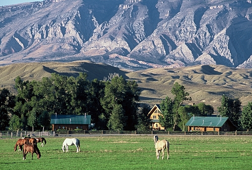 ssejour en ranch dans le montana usa