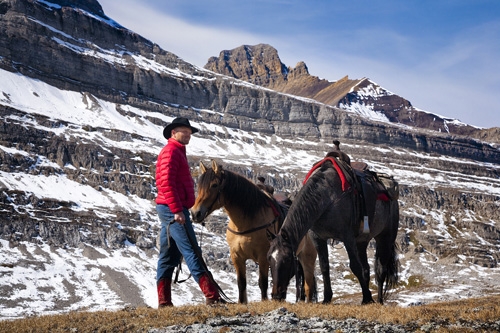 rando a cheval ouest du Canada