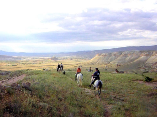 visit Cappadocia on horseback