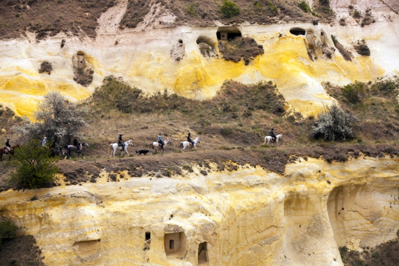 horse ridin in Cappadocia