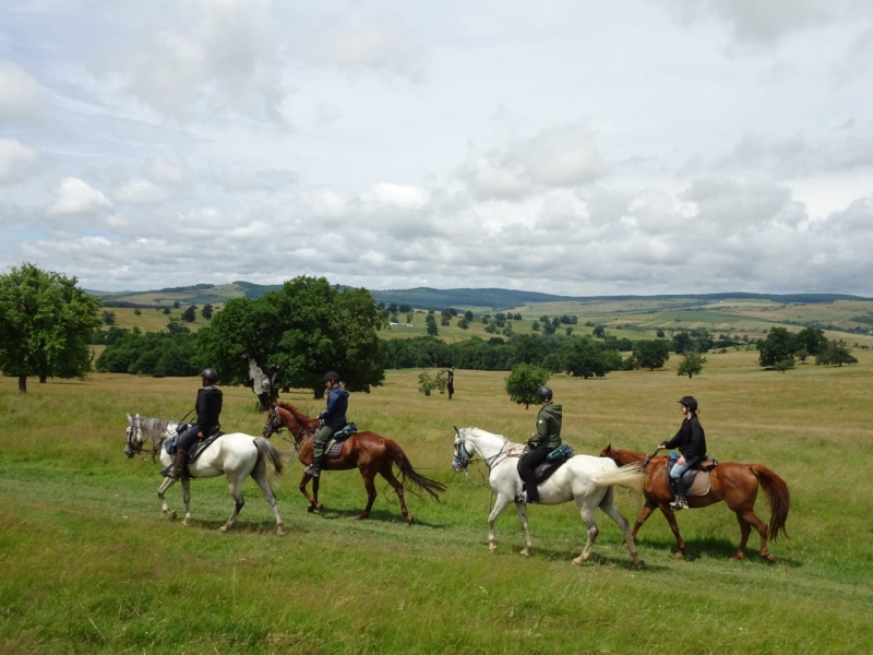 week horse riding holiday in Tuscany