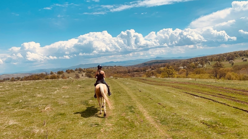 horseback vacation in Tuscany