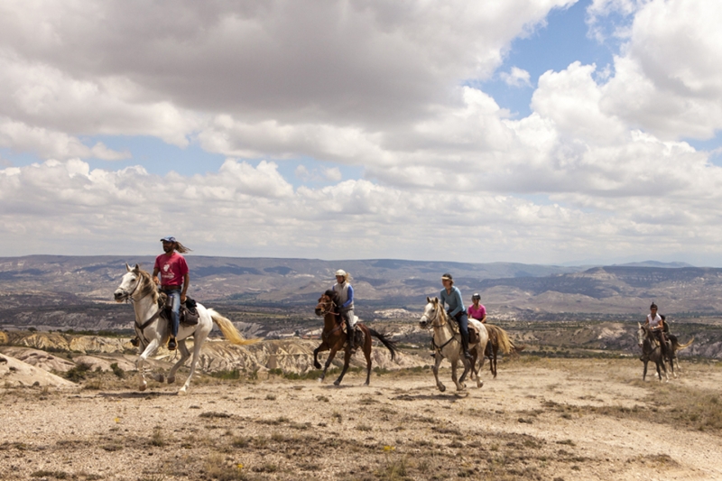 horseback ride in Cappadocia