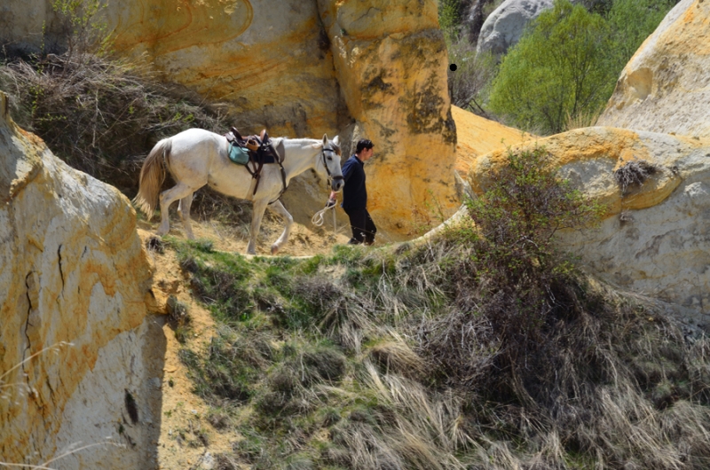 horseback riding in Cappadocia