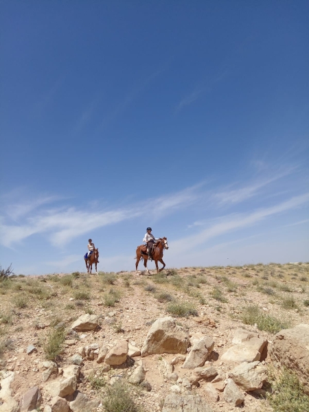 Randonnée à cheval en Jordanie