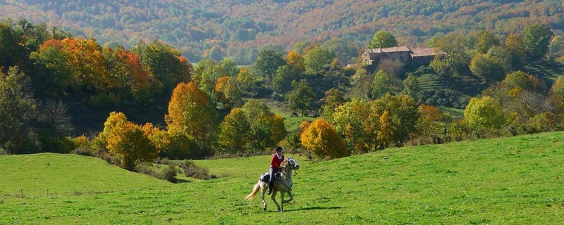 horseback trail ride in spain