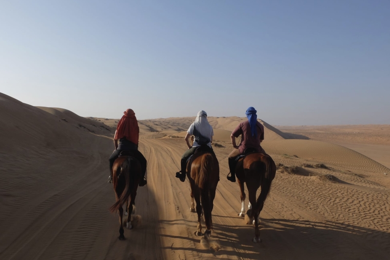 Oman Randonnée à cheval