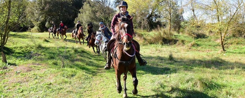 horseback riding trip in spain
