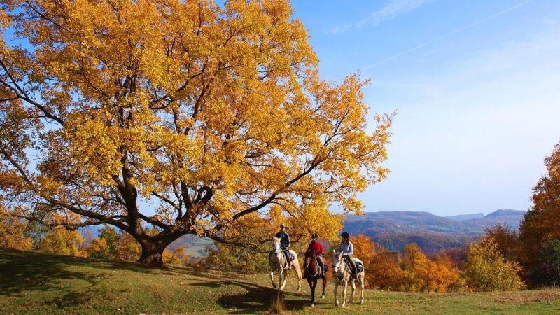 rando semaine cheval Catalogne