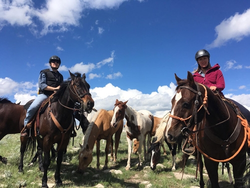 randonnee a cheval montana