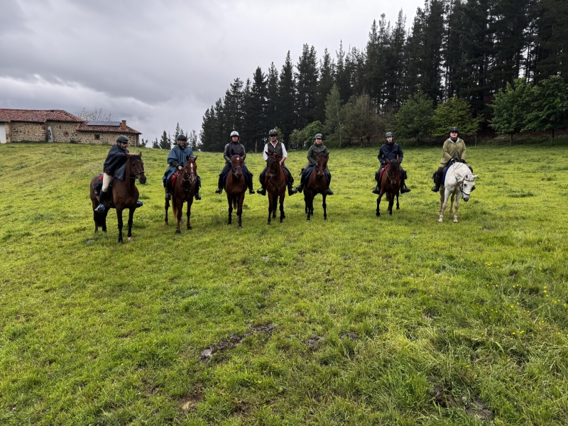horse trail ride spain