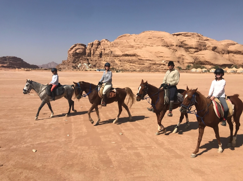 horseback riding in jordan