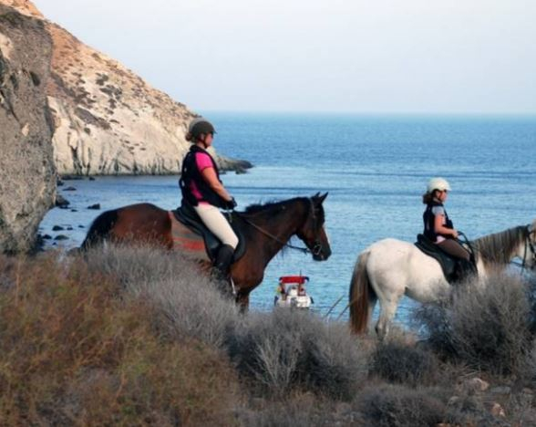 equestrian trip in Spain