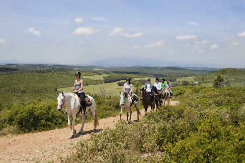 horseback riding tour in Spain