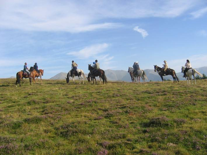 horseback riding trip in spain