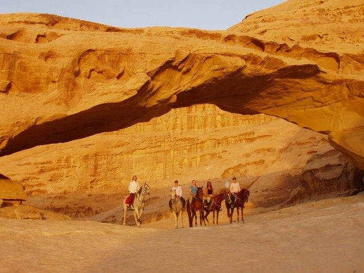 horseback riding trip in jordan