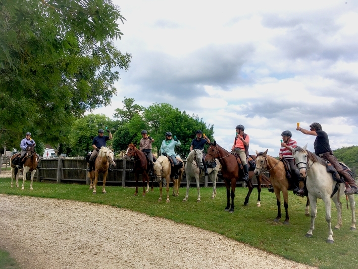 randonnee a cheval perigord