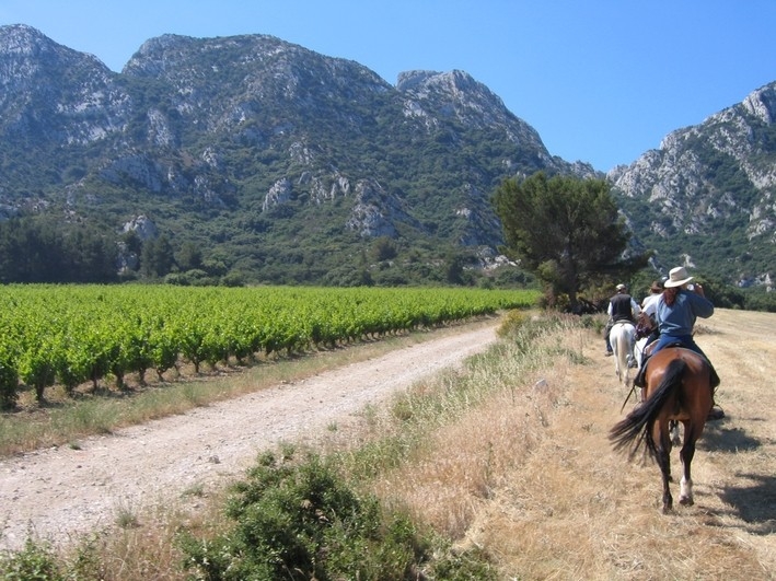 week end rando cheval luberon