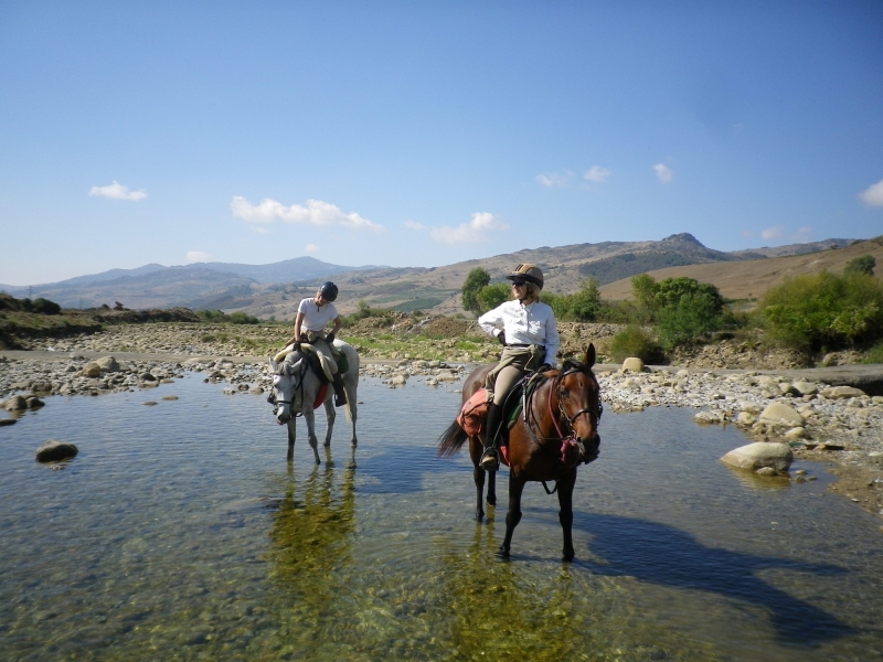 horseback ride in italy