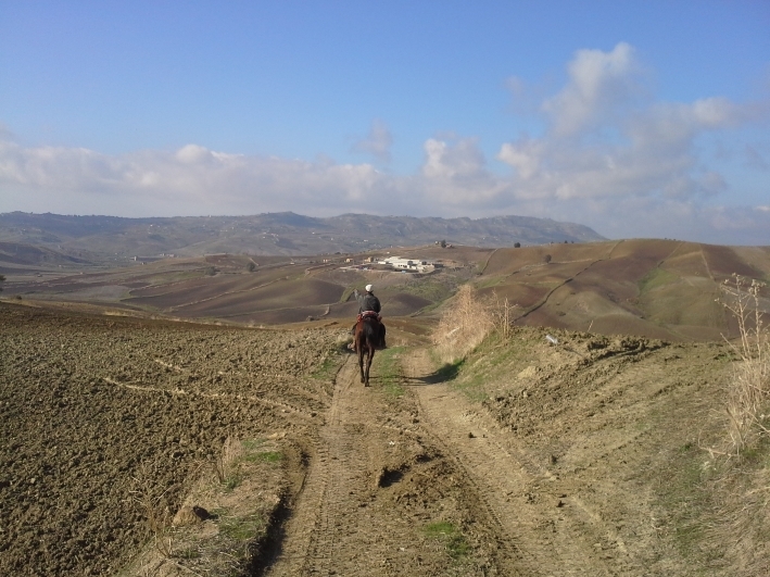 horse riding in sicily