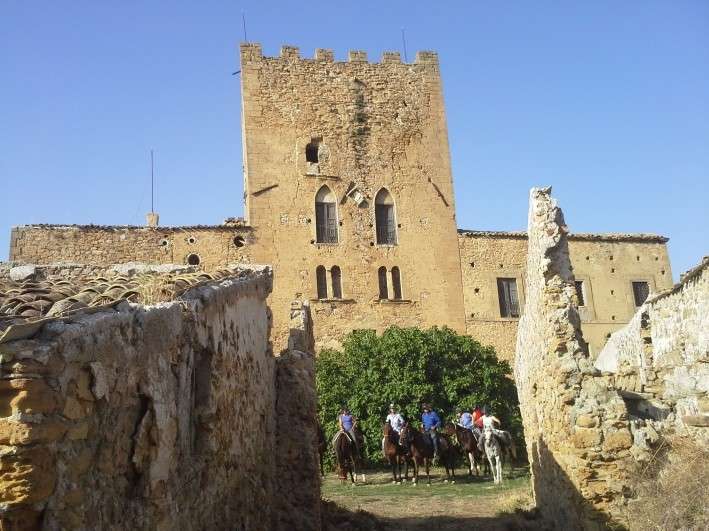 horse riding trip in sicily