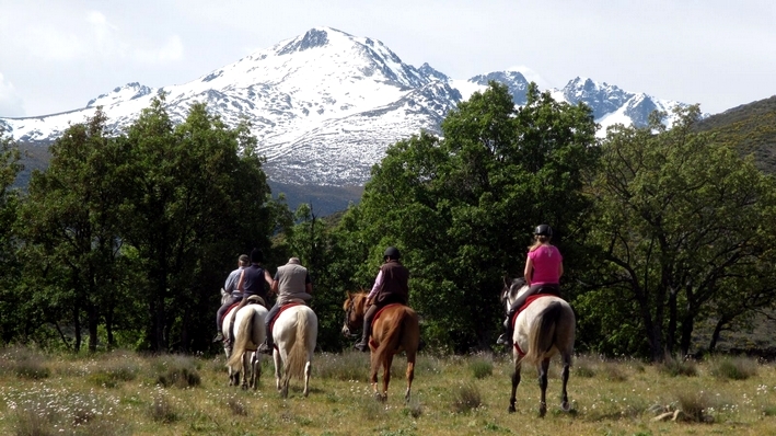 Horseback Trail Ride in SPAIN : THE SIERRA DE GREDOS & CASTLES