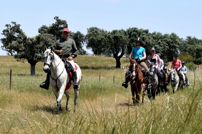 horse holiday spain