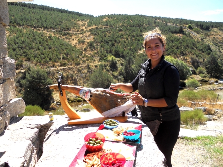 horse riding spain