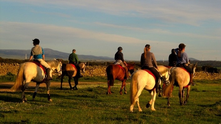 horse riding trip spain