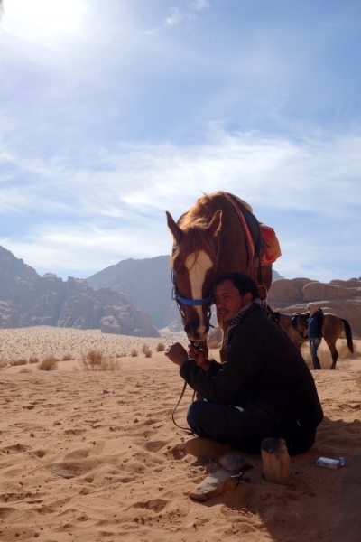 horseback riding trail ride in jordan