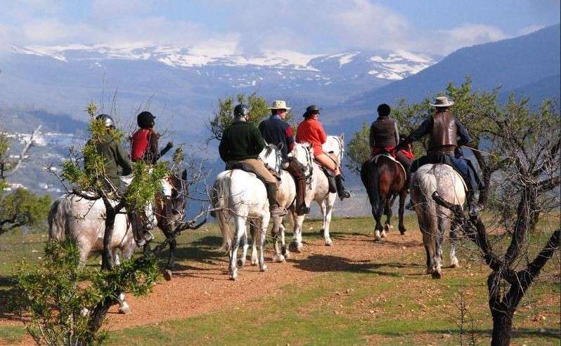 horseback trip andalusia