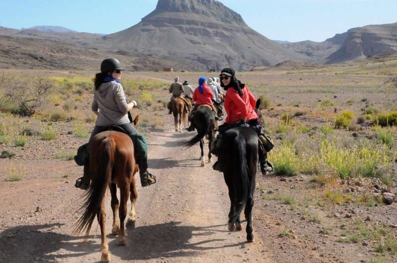 horse back trail ride in morocco