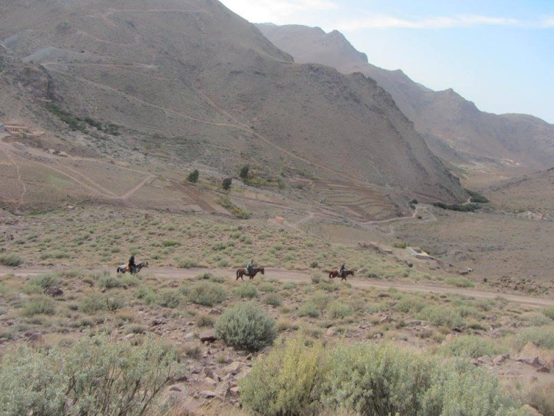 morocco on horseback