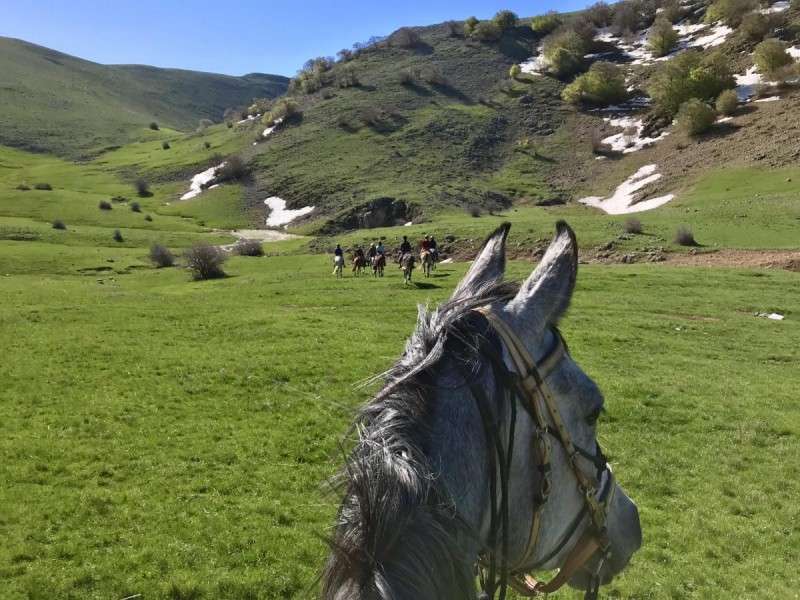 horse riding in sicily