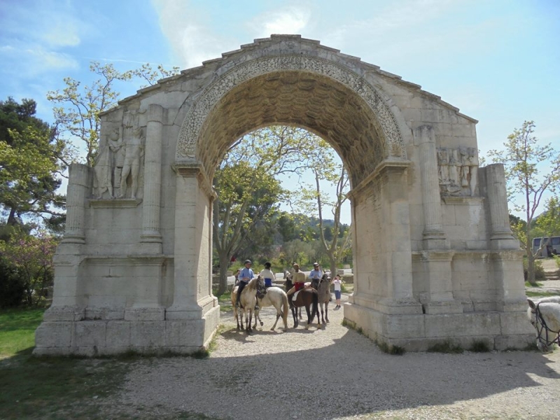 horseback trail ride in provence