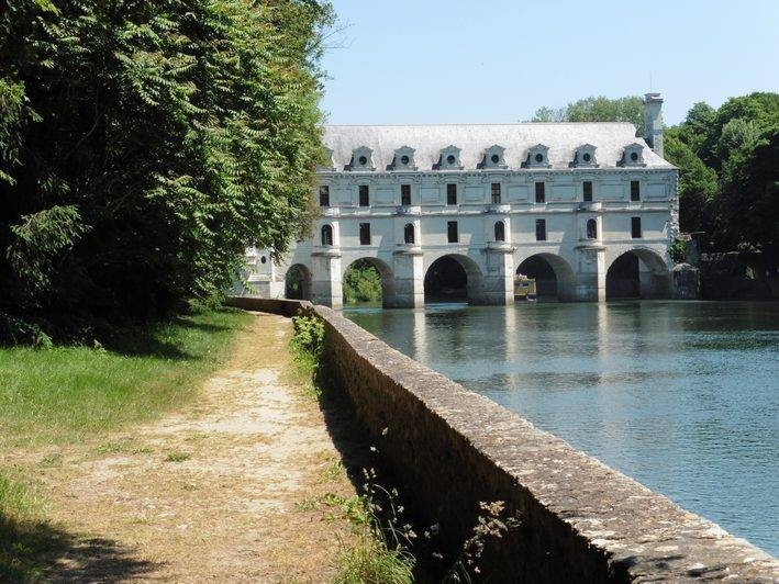 loire castle on horseback