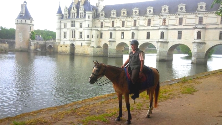 loire valley on horseback