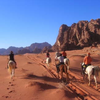 rando cheval Jordanie