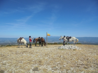 rando cheval Luberon