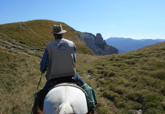 Rando à cheval Vercors